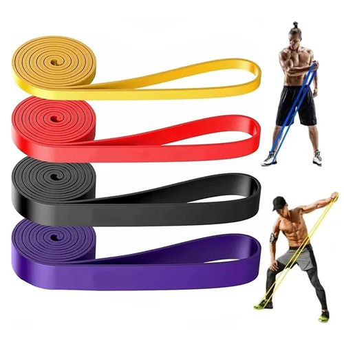 Bandas de resistencia para dominadas, bandas de ejercicio resistentes de 4 niveles para entrenamiento muscular, Yoga, calistenia, entrenamientos físicos, Unisex