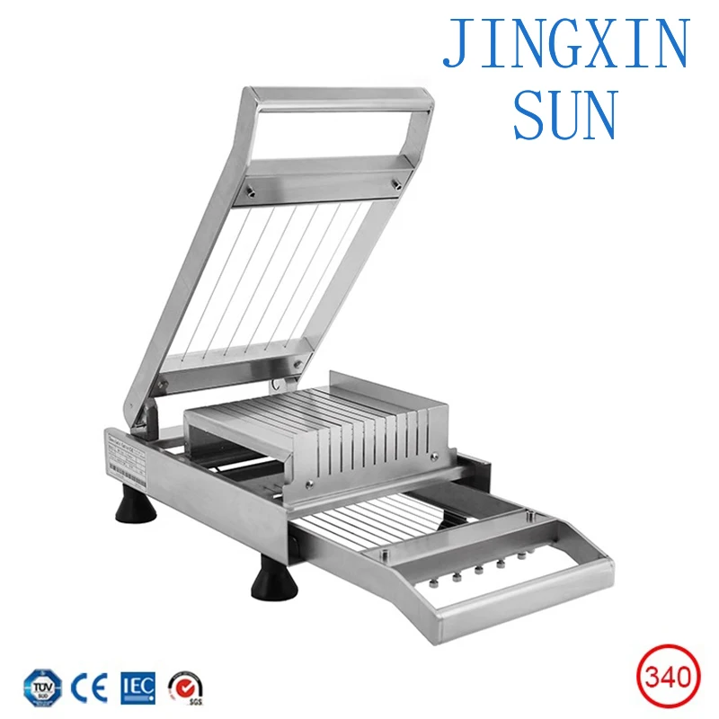 Chocolate Slicer Manual Commercial Dicer Zucchini Divider Stainless Steel Cutting Table NP-340