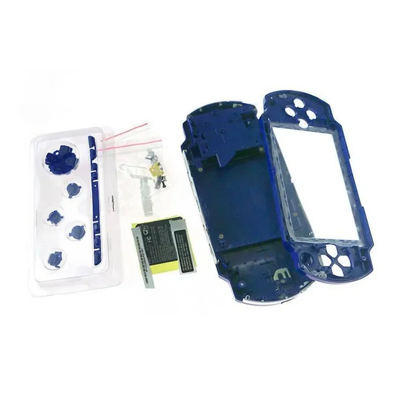 High Quality New Housing Case for Sony PSP 1000 PSP1000 Shell Console Front and Back Cover with Buttons and Stickers Case
