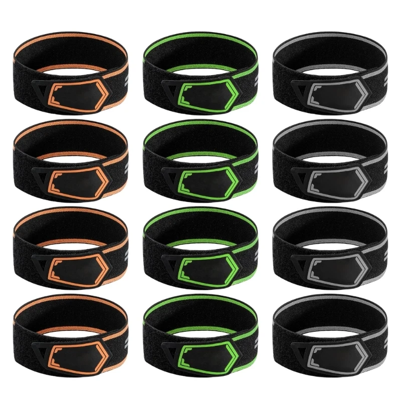 

4Pcs Reflective Ankle Pants Strap Fastening Belt for Joggings Cycling Climbing N58B