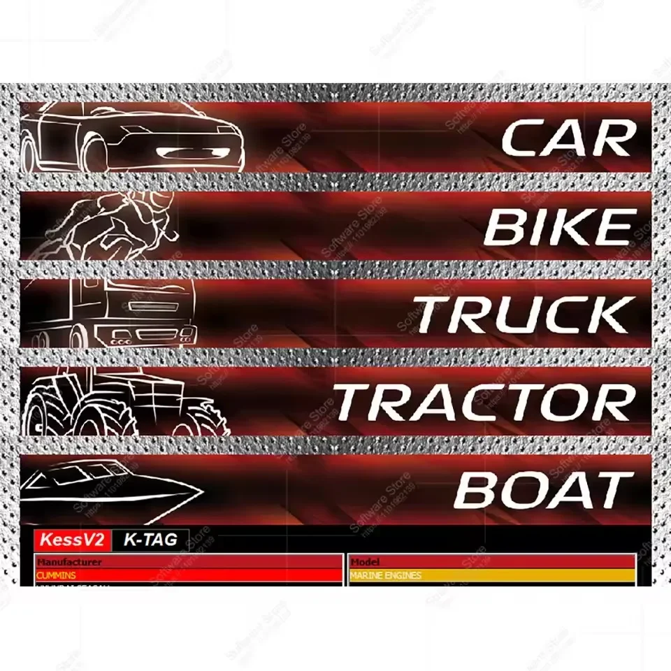 

Newest software Ksuite 2.80 work with K E S S V2 V5.017 RSA Error Unlock Corrected for Car Truck Bike Tractros EU Online Version