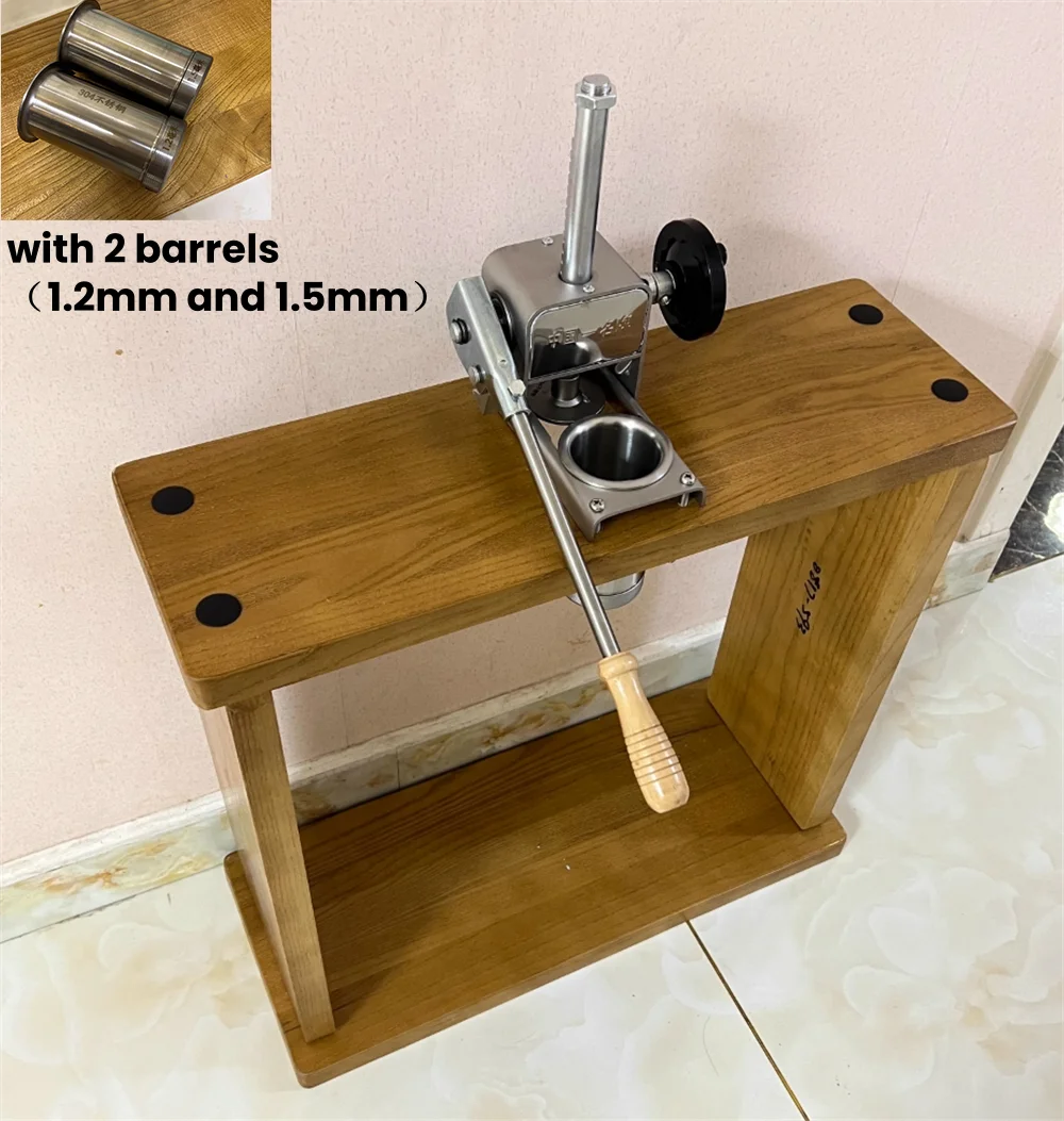 Modified Manual Mont Blanc Machine Chestnut Cup Press Machine Ice Cream Machine1.5/1.2MM