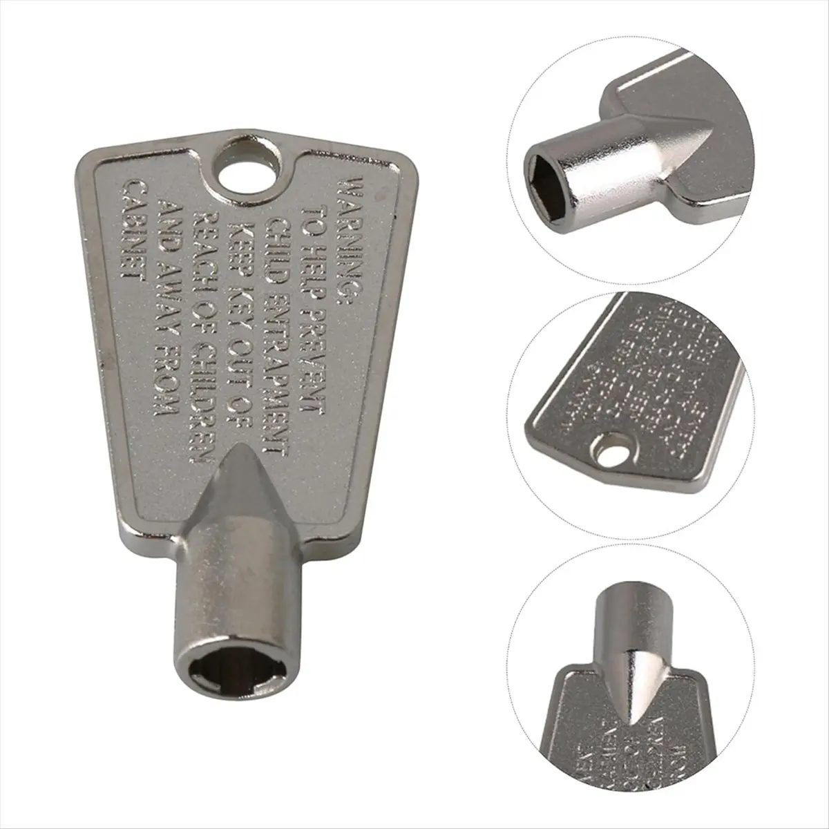 Reliable- WP842177 for Whirlpool Refrigerator Door Key Replacement, Replaceable 14211802 AP2940188 PS395800 4-Pack