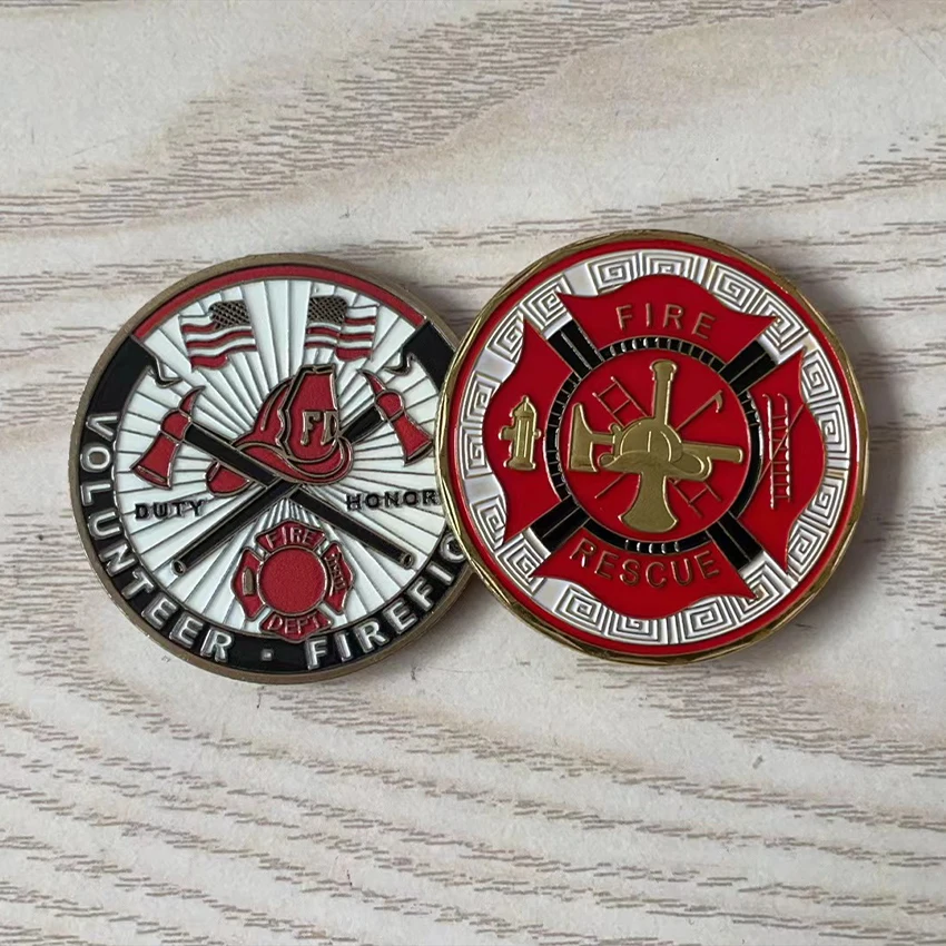 عملات تذكارية لرجال الإطفاء في الولايات المتحدة ، عملة التحدي #4