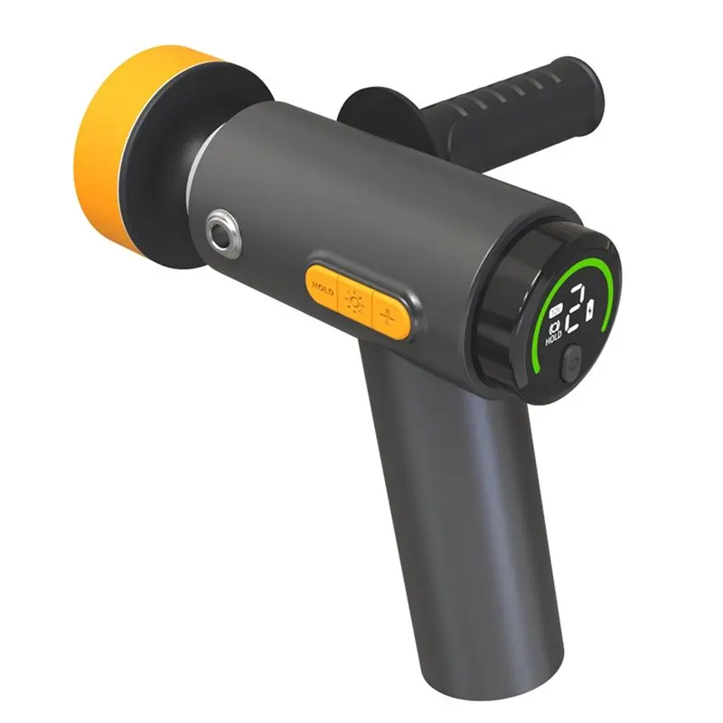 

Portable Car Buffer Waxer Polisher Kit Cordless 2000Mah USB-C Rechargeable Battery, Waxing Tool 3Pcs Disc Included