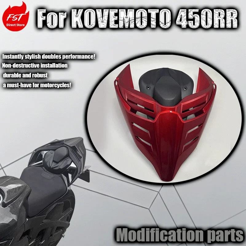 

For KOVE 450RR Rear Cowl Modification Parts, Isle of Man Raised Rear Spoiler, Rear Seat Accessories, Racing Rear Cowl Fairing