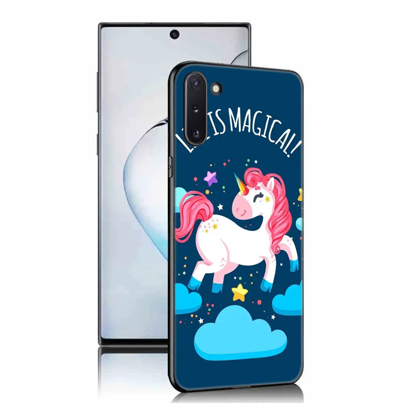 Cute Cartoon Unicorn Case For Samsung M30 M31 S Note 10 20 M04 M13 M32 4G M14 M23 M33 M34 M42 M52 M53 M54 5G M11 M12 M21 M22 M51 image 2