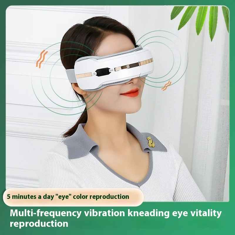 

New Smart Bluetooth Airbag Charging Model Electric Children Eye Mask 42-Degree Constant Temperature Compress Massage Instrument