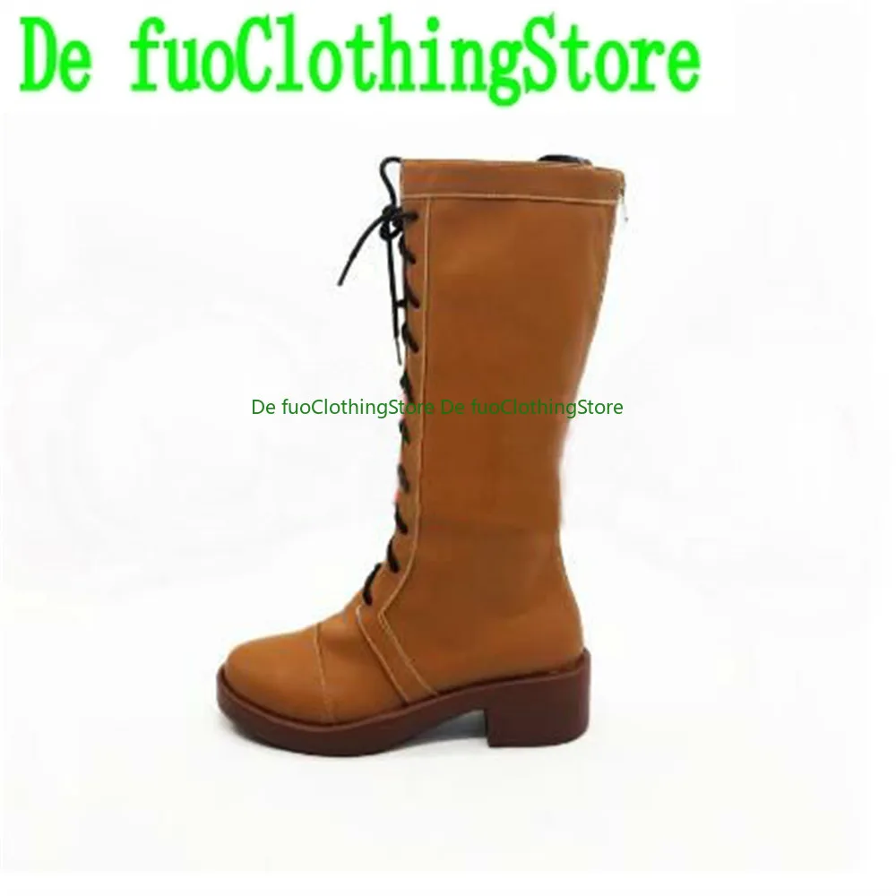 

DefuoClothing Yokusoku No Neverland, ботинки, обувь для косплея, ботинки, игра в стиле аниме, ролевая игра, реквизит для вечеринки в честь Хэллоуина, ботинки