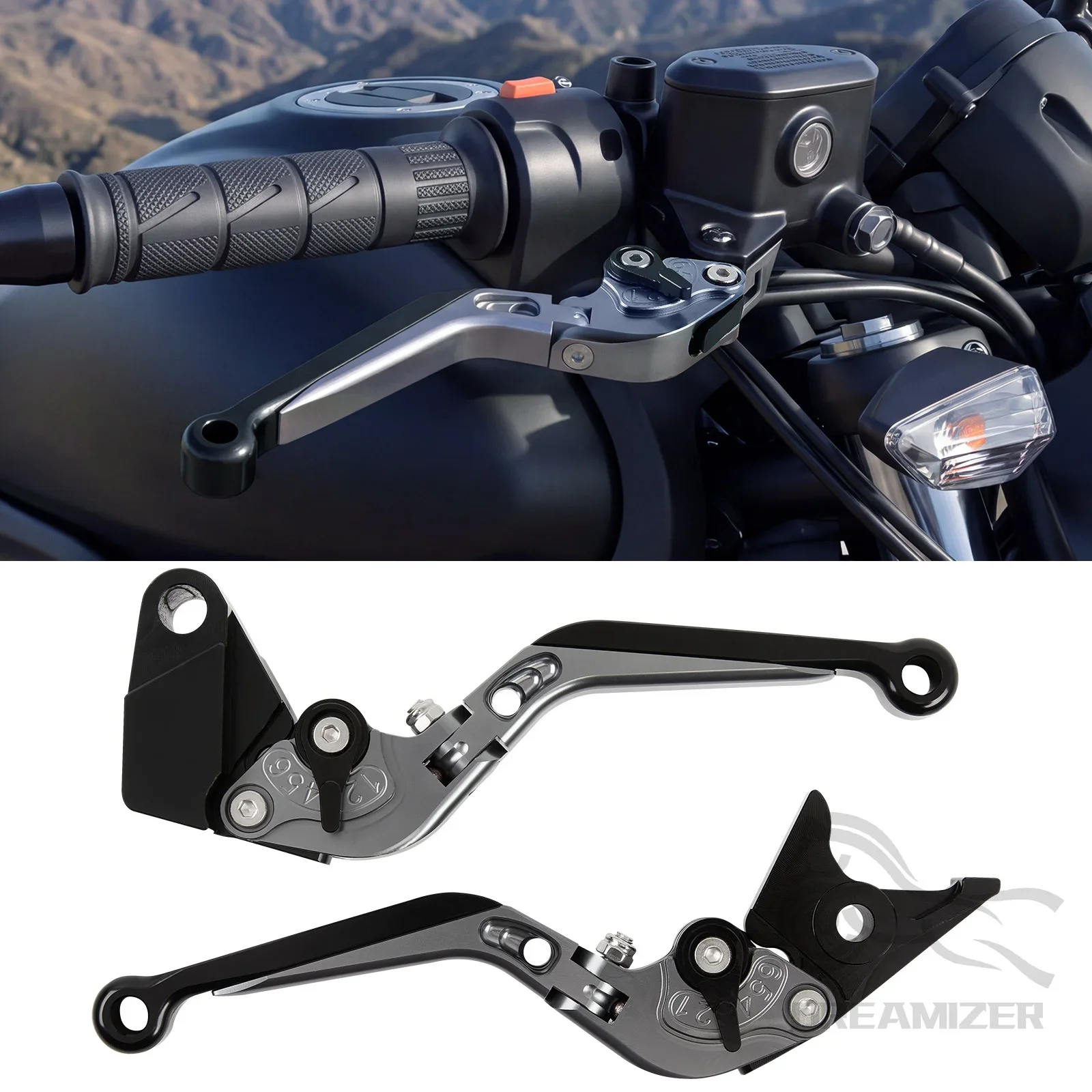 New For Kawasaki Z650 2017-2025 Z900 2017-2024 CNC Motocycle Integrated Effort-saving Adjustable Brake Clutch Levers