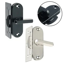 90 Degree Hasp Latch Lock Sliding Door Hook Lock Barn Lock Aluminum Alloy Wooden Door Window Lock Sliding Door Hook Lock