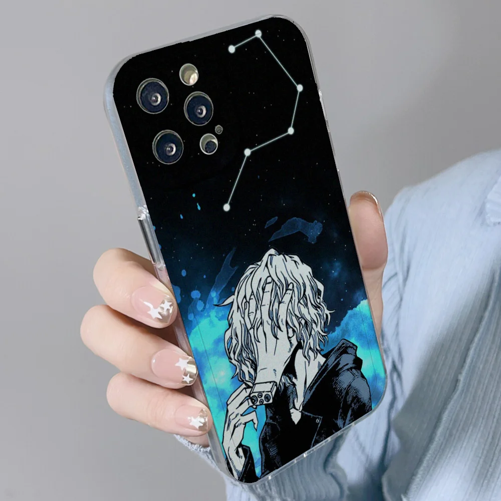 Tomura Shigaraki Collage Phone Case For IPhone 11 12 13 14 15 Plus Pro Max Anger Eyes Silicon Clear Soft Cover