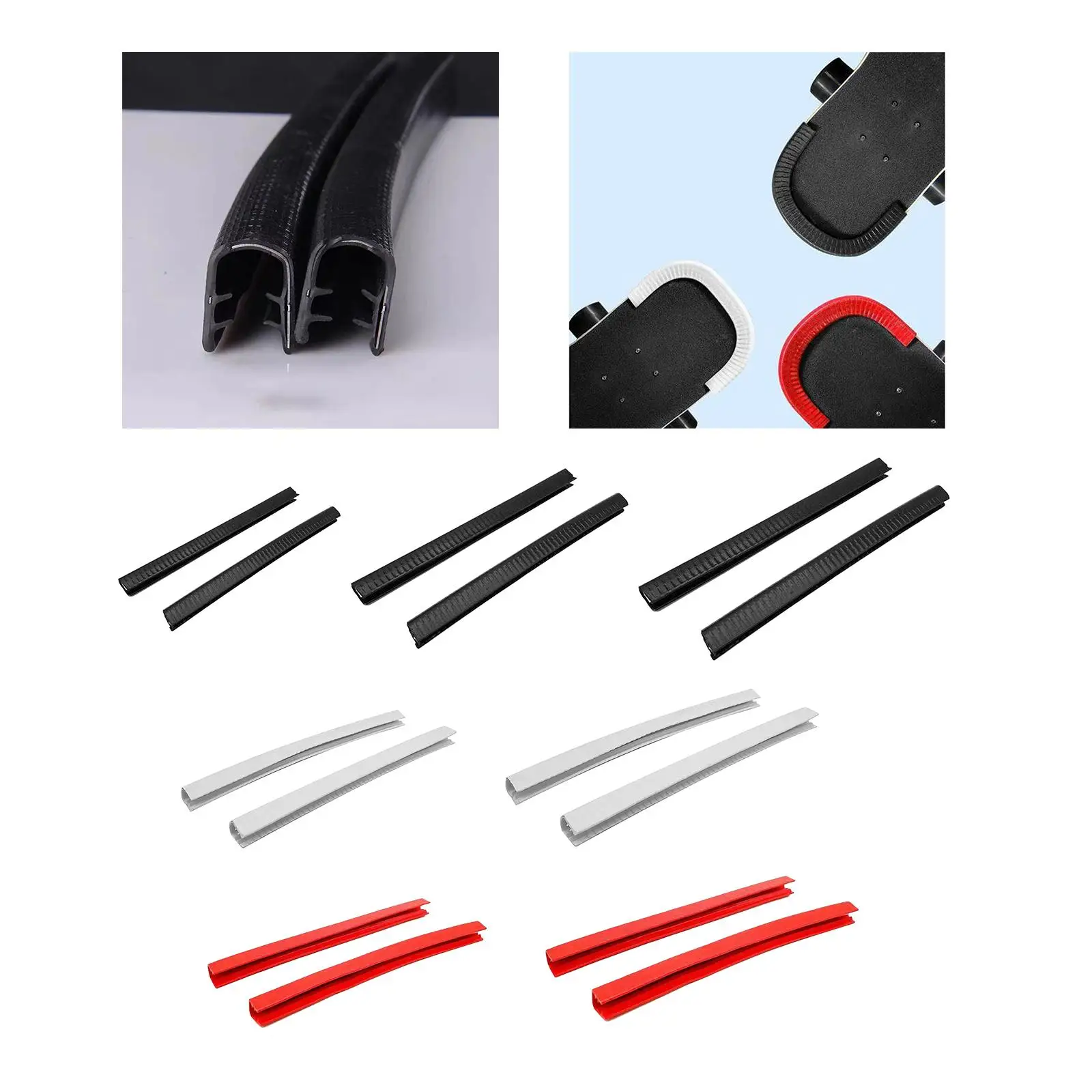 

Защита палубы скейтборда Защита края палубы скейтборда для доски для рыбы