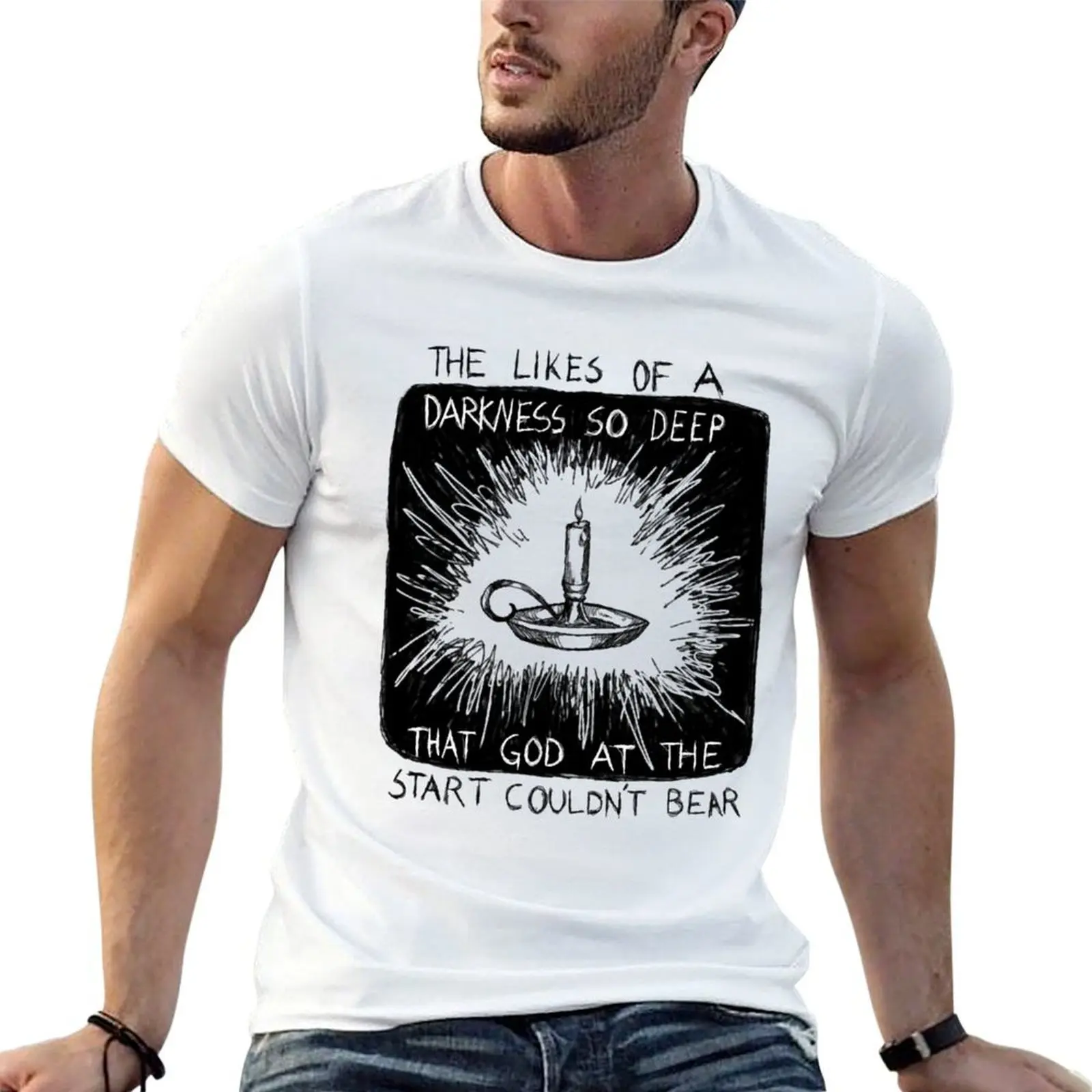 Camiseta com letras De Selby by Hozier, camisetas estampadas para homem, camiseta masculina de luxo, camiseta gráfica