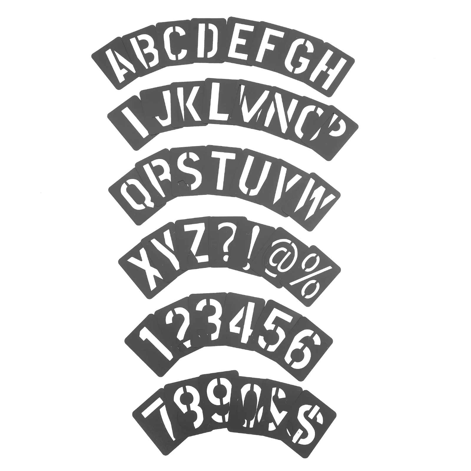 Decorate Inkjet Template Number Stencils for Painting Manual Large Letters Canvas