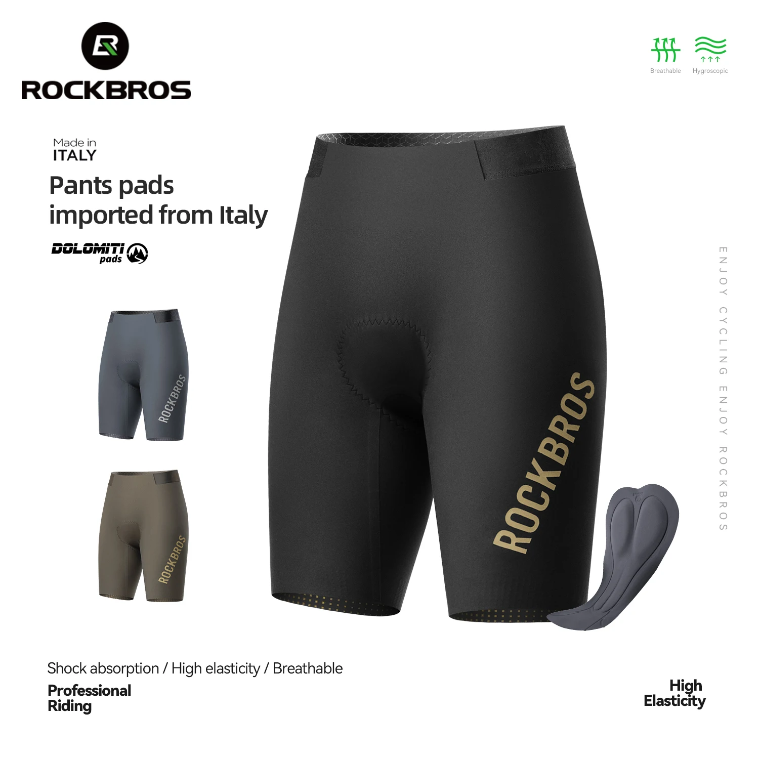 

ROCKBROS летние велосипедные шорты легкие дышащие высокоэластичные велосипедные шорты нескользящие удобные велосипедные шорты с подушечкой
