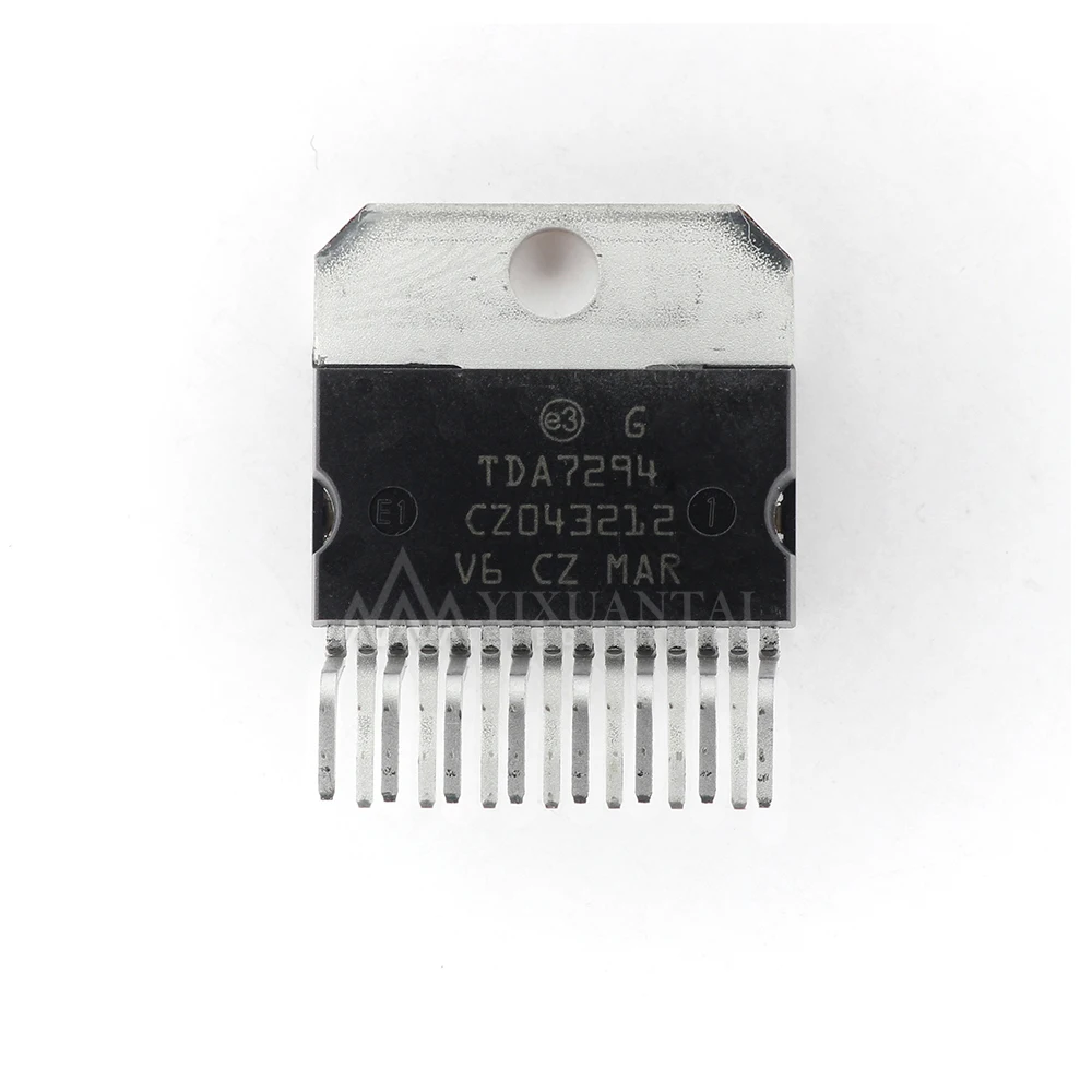 

10pcs/Lot TDA7294 TDA7294V【IC AMP AB MONO 100W 15MULTIWATT】New and Original