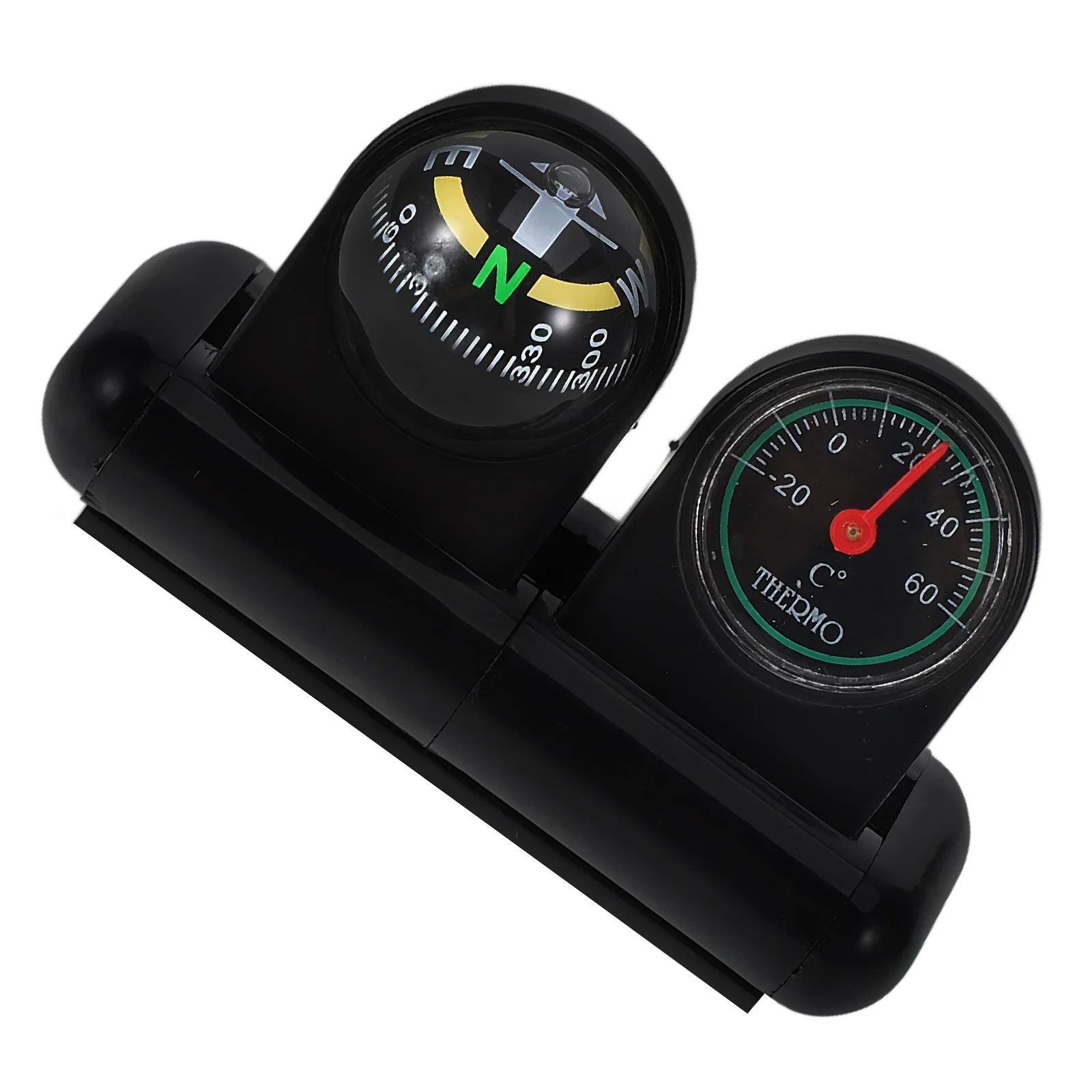 

Multi-Functional Car Compass and Thermometer Dashboard Mount Navigation Direction Indicator for Vehicle Interior Decoration