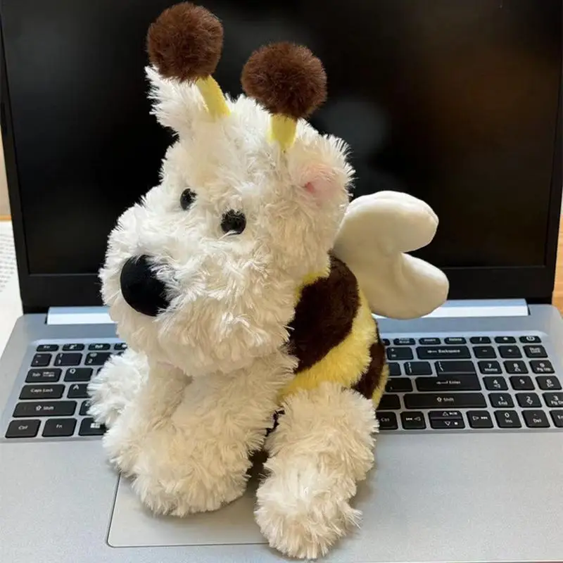 Plush Electronic Puppy Moving Stuffed Dog Puppy Plush Toy With Sound Electric Dress Up Realistic Stuffed Animal Dog Realistic