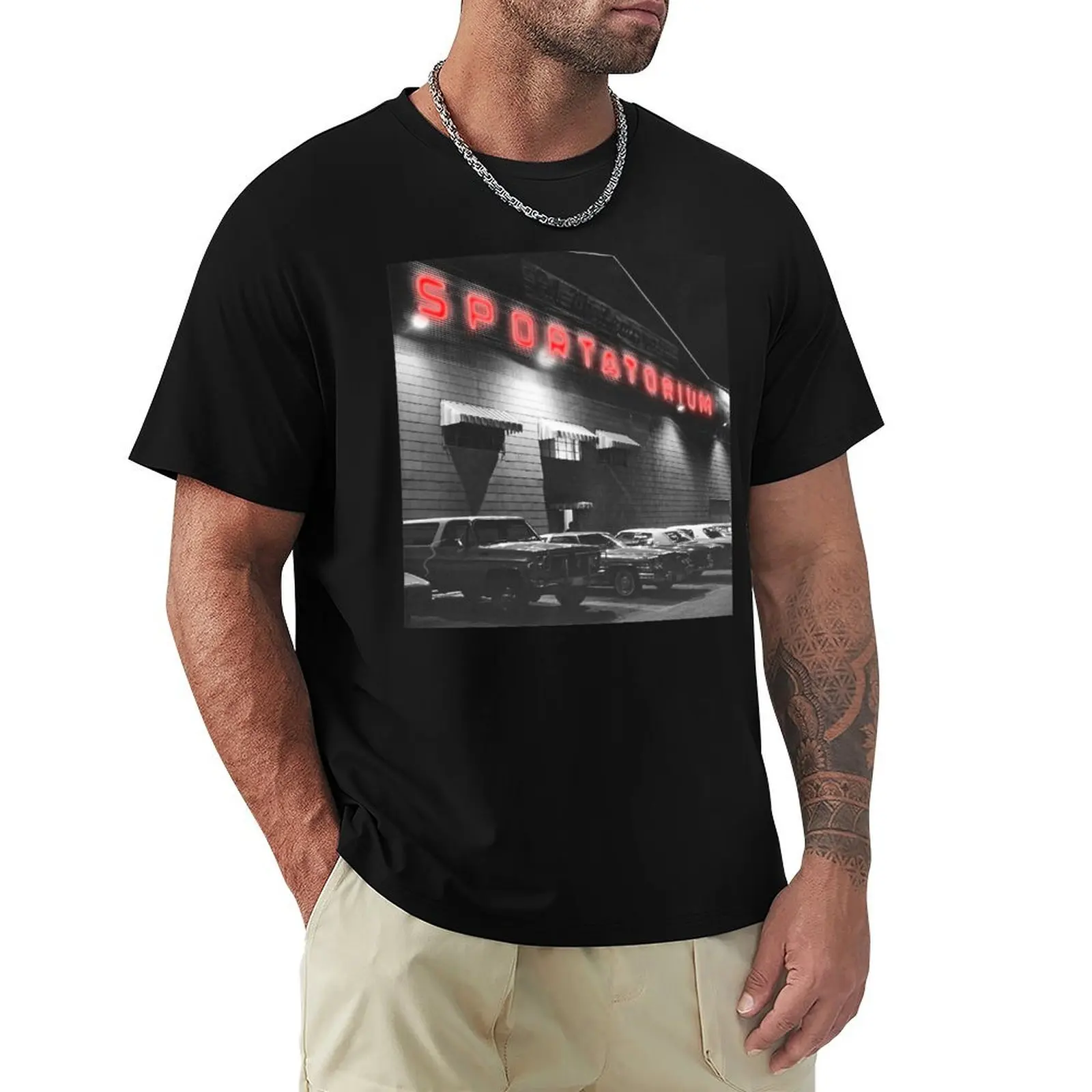 Dallas Sportatorium T-Shirt Work Utility Short Sleeve Shirt