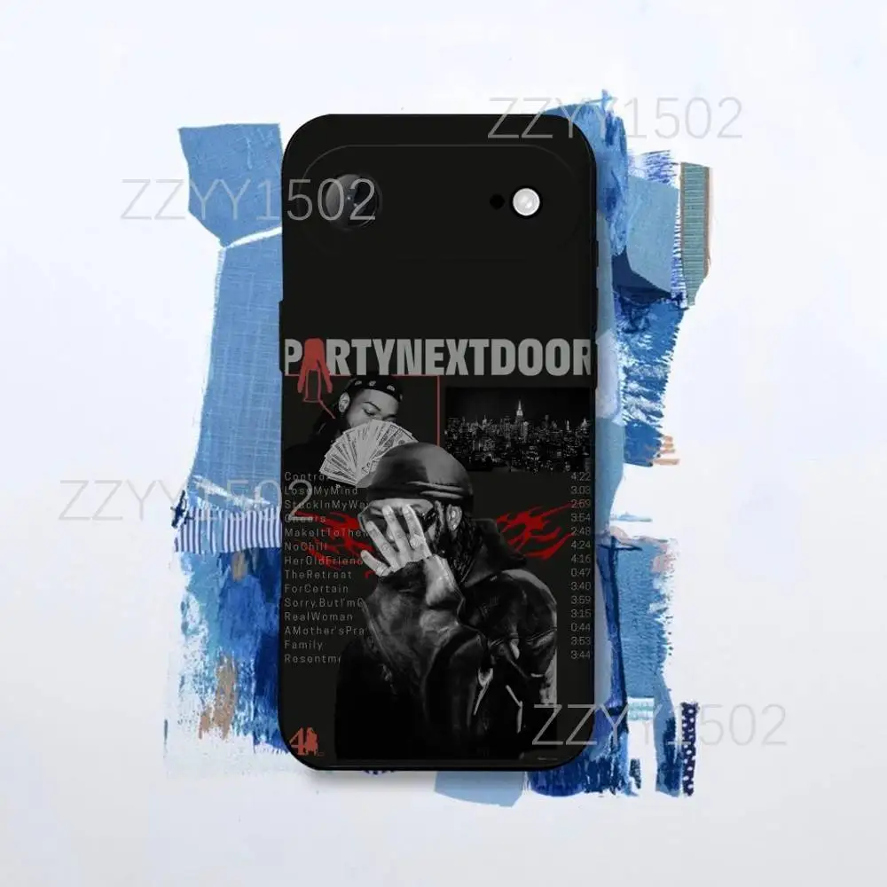 Чехол для телефона P-PartyNextDoor 4 SSS4U для iPhone 17,16,15,14,13,12, Pro,Max,Plus,E,SE4,Air,Mini Black Funda Shell