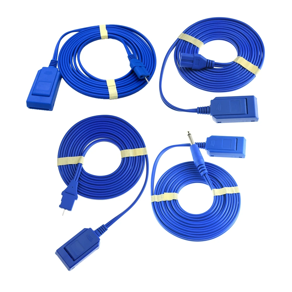 

Кабель ESU 3 м для электрического скальпеля, нейтральная пластина, монополярная и биполярная пластины, кабель для скальпеля