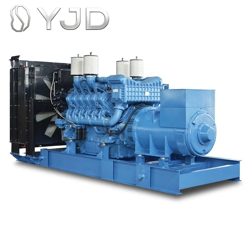 Germany MTU diesel Generator 1200kw 1500kva Genset Price