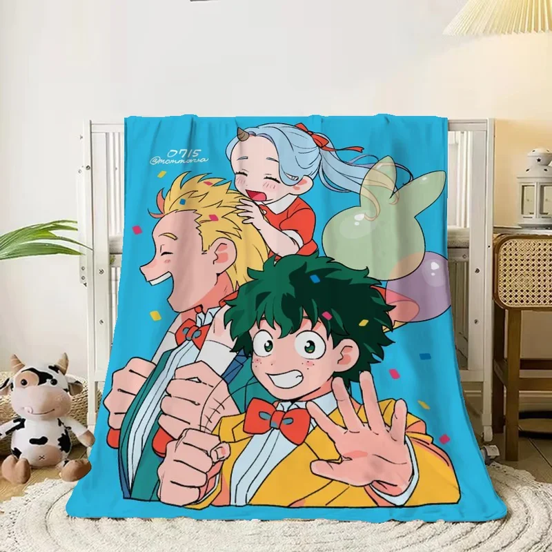 Luxury blanket & throws blanket for sofa luxury my hero academy home interior home and decoration Anime blanket king size