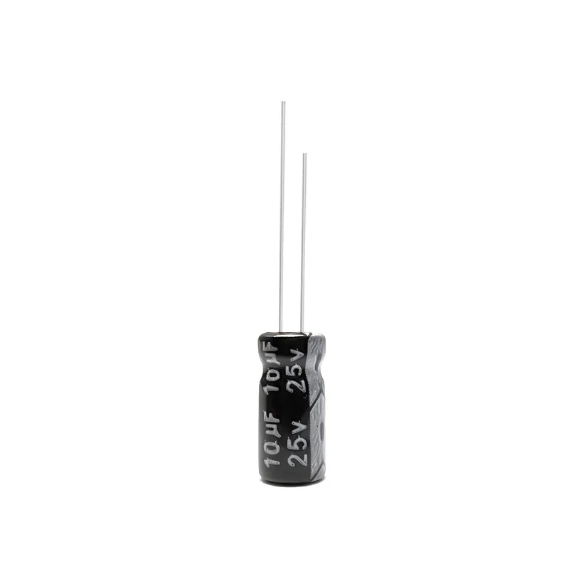 335pcs 25V 10uF Electrolytic Capacitor 105C High Temp Radial Long Life 4x7 5x11mm for Power Supply Electronics