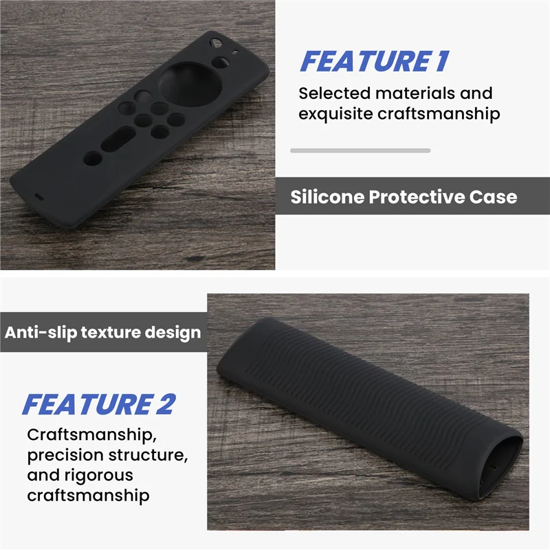 FULL-For 2Nd Gen Fire TV Stick Alexa Voice Remote Silicone Shock Proof Case Cover