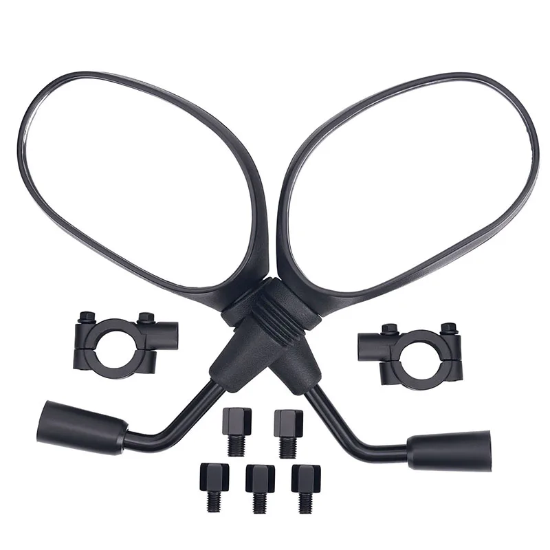 8MM 10MM ATV Motorcycle Left Mirrors Ball-Type Adjustment For Scooter Snowmobile Mope Fit For FZ-8 Fazer FZ 09 For Can Am DS 250