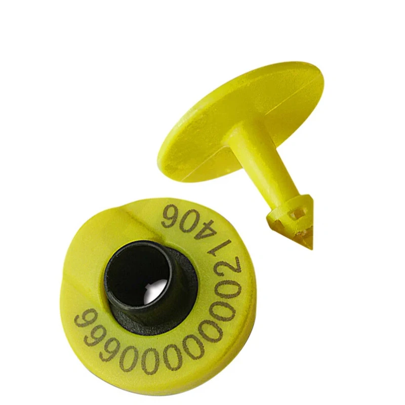 YE-002 EM4305 HDX EID Ear Tag 134.2khz RFID Animal Tag for Livestock Cattle Sheep Goat Pig Farm Ranch Electronic Management