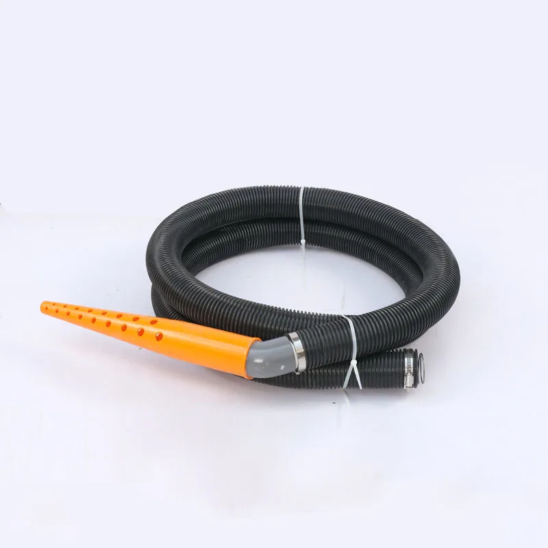 

suction head, evacuation machine air duct diameter 5 cm, baler 6 cm air duct, imported hose