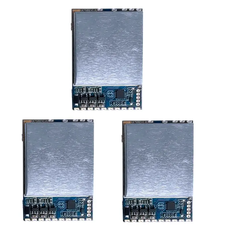 

A33T-RX7500 6000-7500Mhz For Monitoring System Video Receiver Module 7.2Ghz VRX With RSSI Output Analog Voltage Signal 3PCS