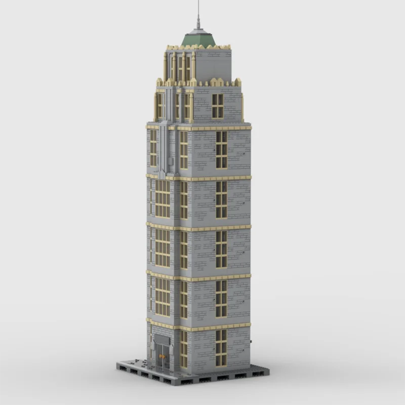 Movie Model Moc Building Bricks Department of Damage Control Tower Model Technology Blocks Construstion Assembly Gift Toy Set