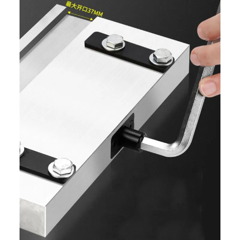 Servicio pesado 45 # Herramientas de chapado en acero para hacer metal y bricolaje: clip profesional para banco de persecución de joyería