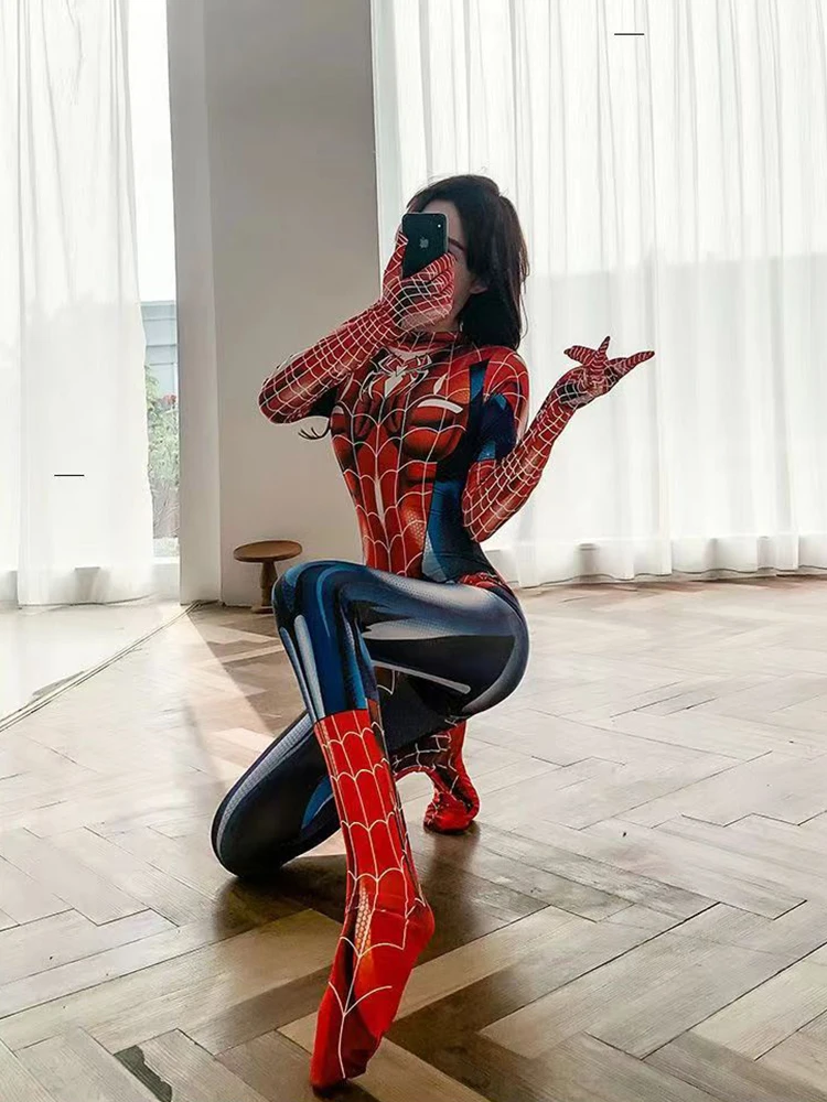 

Extraordinary Women's plus Size Adult One-Piece Suit Cosplay Role-plang Performance Tight-Fitting Low Waist Long...