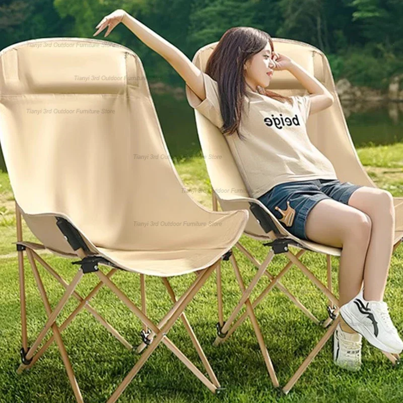 كراسي شاطئ للتخييم قابلة للطي خفيفة الوزن سياحية للاسترخاء وصيد الأسماك كراسي شاطئ محمولة للنزهات والأثاث الخارجي Cadeiras TYOC