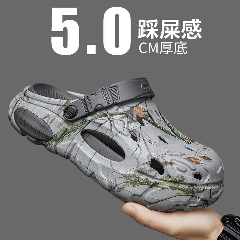 Men EVA New Slippers Beach Indoor Non Slip Bathroom Comfortable High Quality Bedroom Cute Summer Sandals Casual Luxury House
