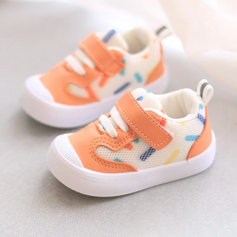 Baby Walking Shoes Spring Autumn Mesh Soft Soled Functional  Boys Girls 1-3 Year Sneakers For Kids Baby Girl