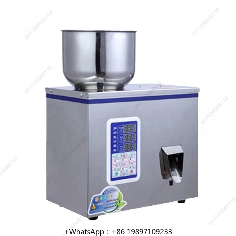 50g-5000g Ad Alta Velocità Standard Intelligente Automatico Mini Fagioli Alimenti Polvere Pesatura Imballaggio Riempitrice Per Le Piccole Imprese