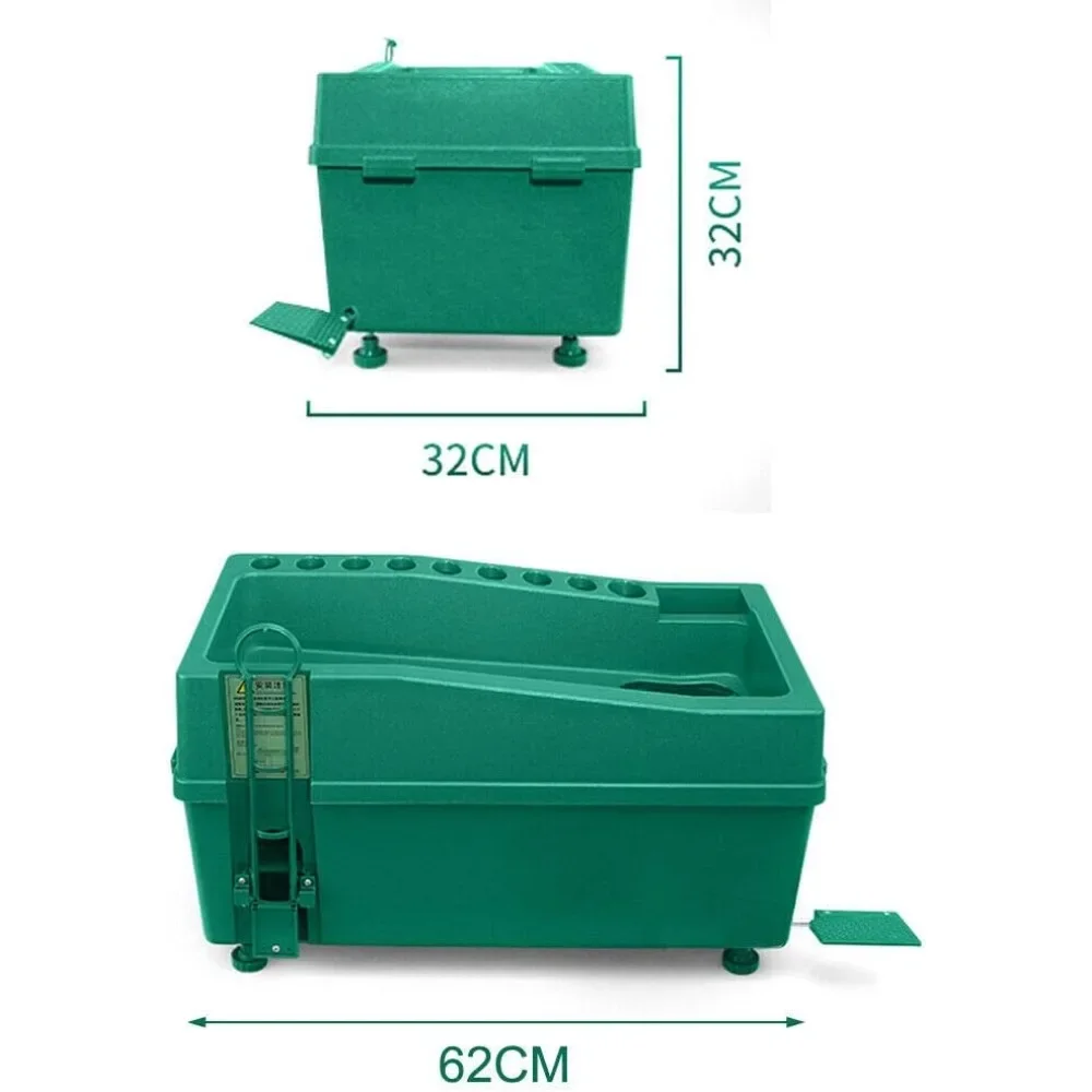 

Adjustable Automatic Golf Ball Dispenser Tee up Device with Foldable Track Holder - Golf Tee Machine for Easy Ball Access