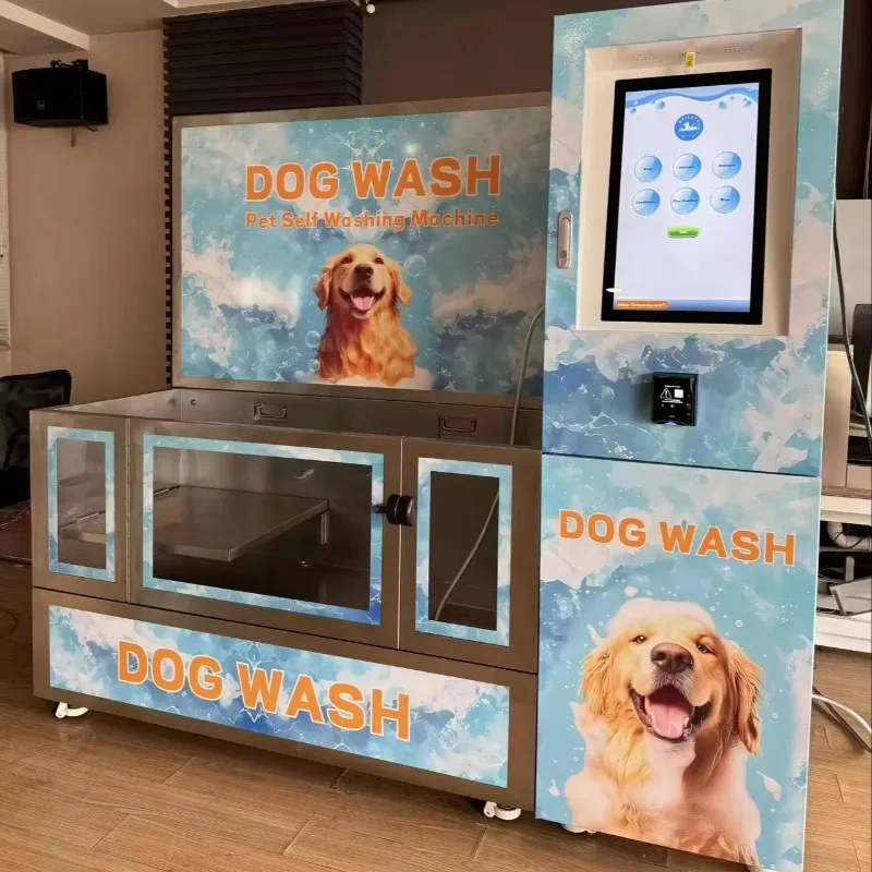 FL 2026 New Auto Dog Cat Washing Station Self-Service Vending Machine for Big Small Animals Pet Cleaning Bathing Machine Custom