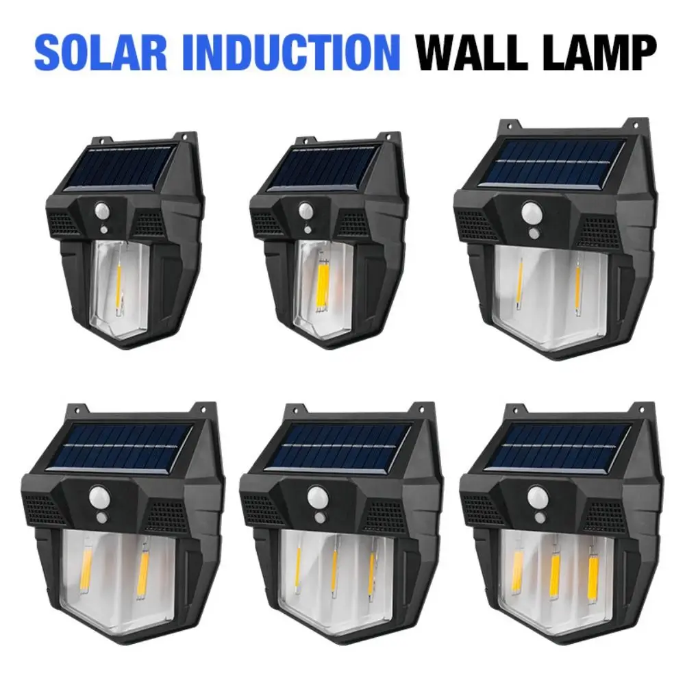 

Multifunctional Human Body Induction Solar Wall Lamp Waterproof Outdoor Villa Lighting Solar Powered Yard Street Induction Lamp