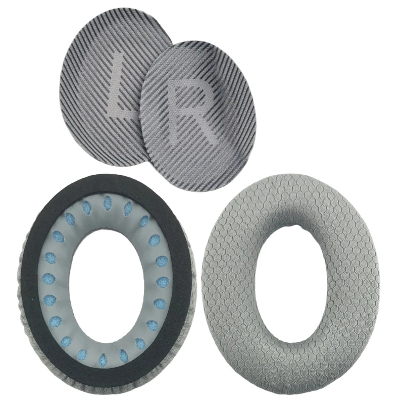 Memory Foam Earpads Ear Cushions Replacement For QC35 Headsets 601E
