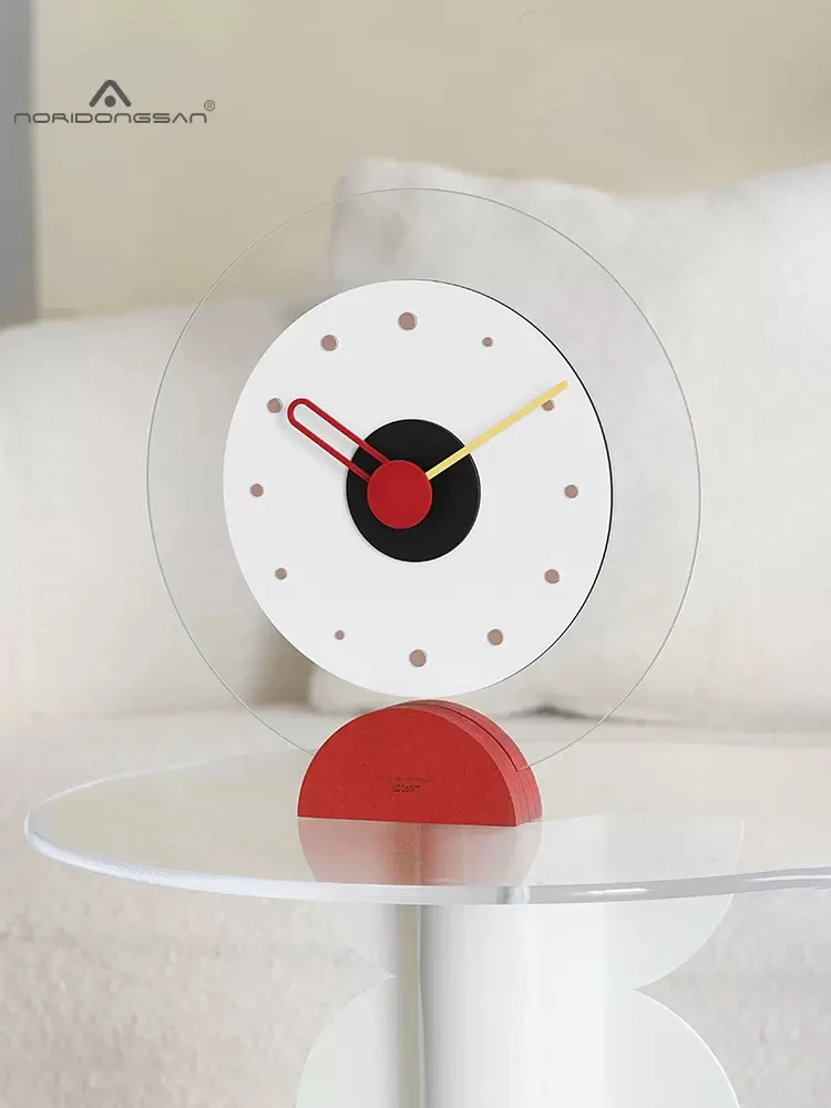 

Modern Design Desk Clock Living Room Bedroom Creative Minimalist Desktop Decorations Desk Clock Home Decoration