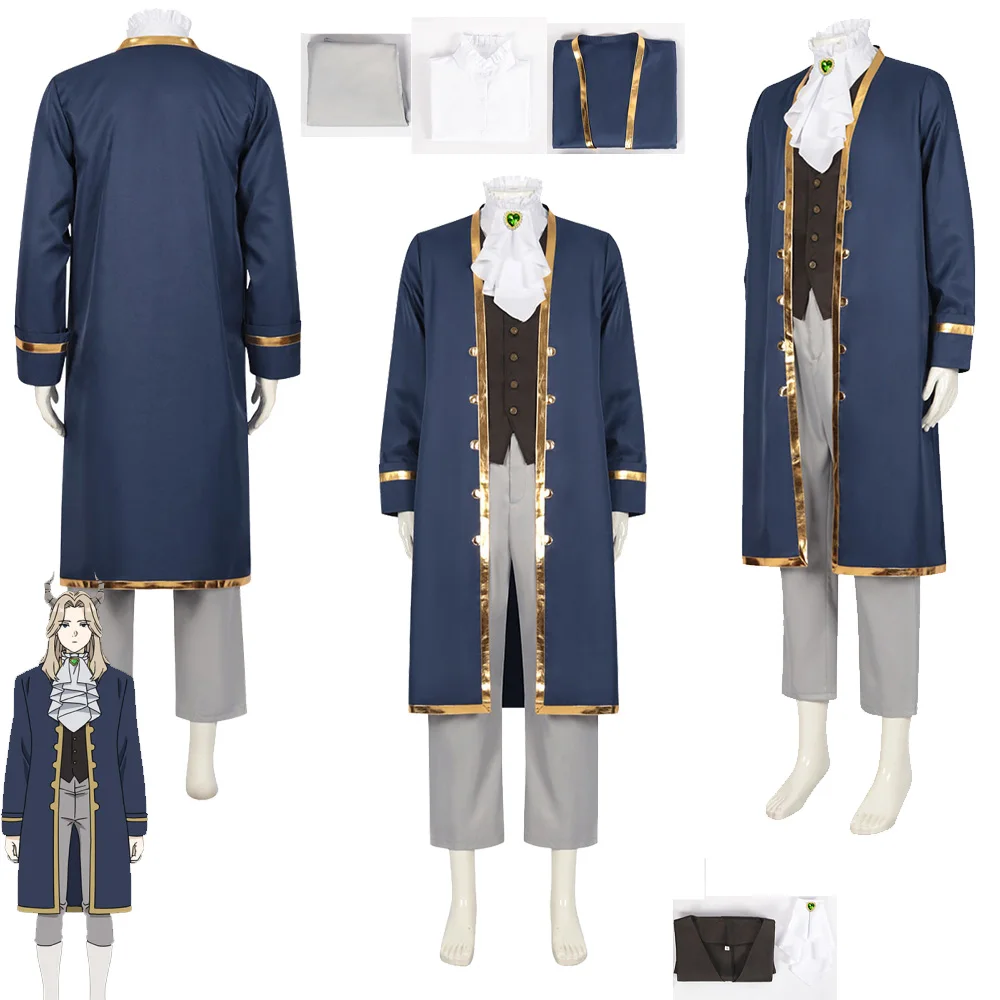 

Anime Sousou No Frieren Lugner Cosplay Costume Vest Shirt Coat Pants Outfits Halloween Carnival Party Role Play Disguise Suit