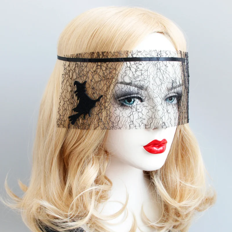 

10,000 Christmas Masquerade Adult Princess King Witch Mesh Funny Mask