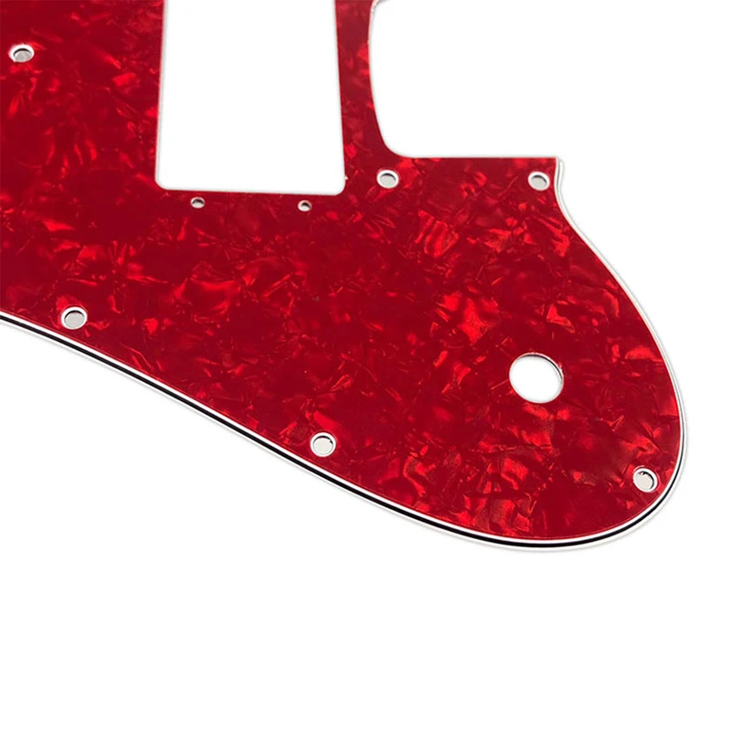 Fei Man Custom Guitar Parts - For Left Hand US Fd 72 Tele Deluxe Reissue Guitar Pickguard Replacement Multicolor Choice 5