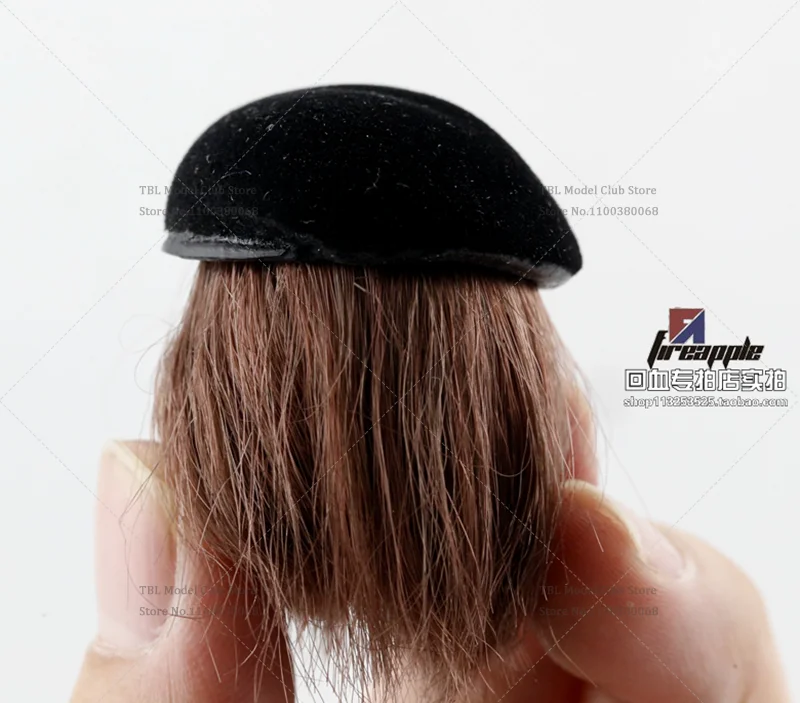 In Magazzino 1/6 Bilancia Accessorio Femminile/Maschio Berretto di Velluto Brimless Morbido Cappello Militare Standard Per 12 pollici Action Figure Soldato